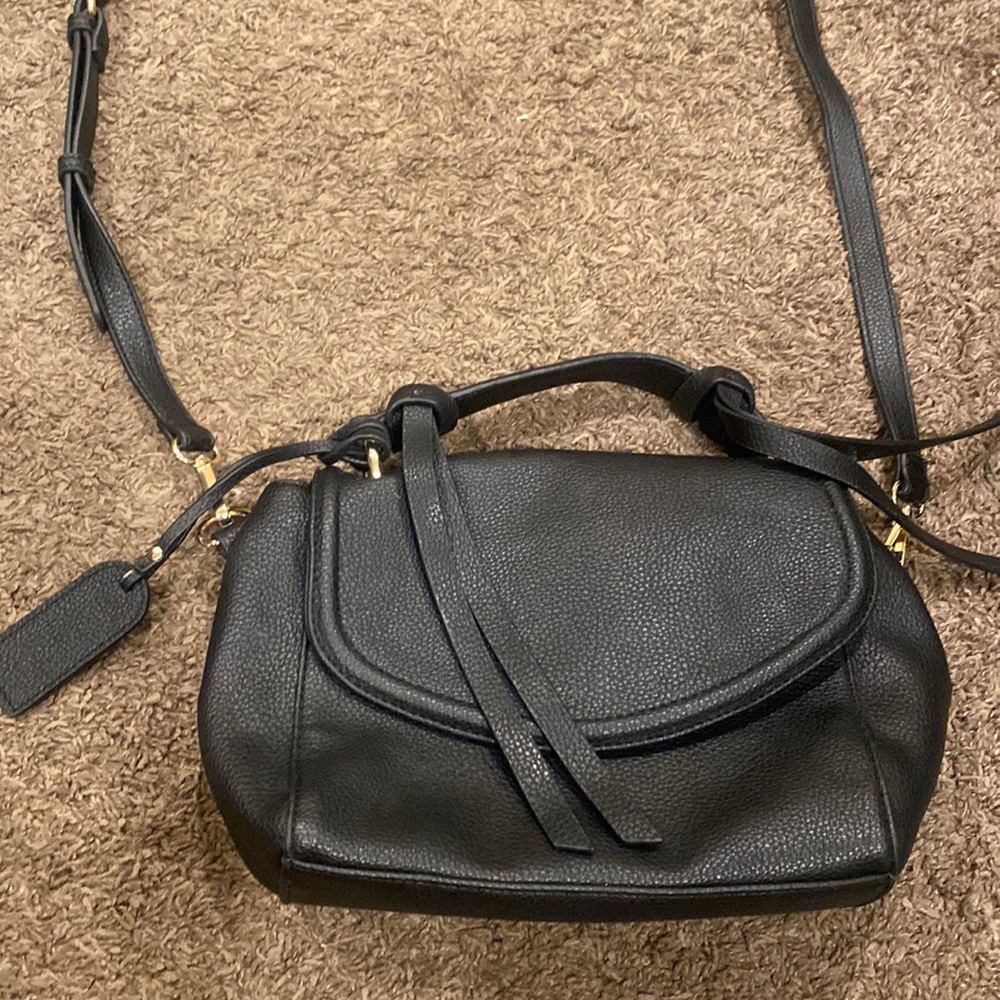Sole Society black handbag, gently used